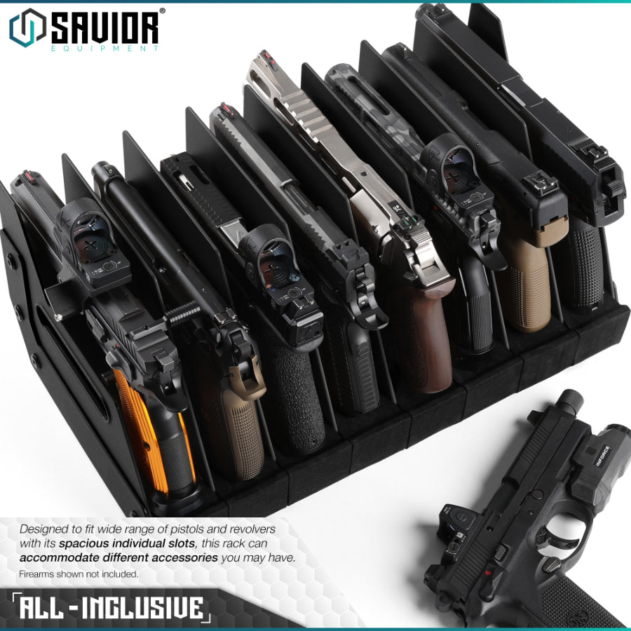 Savior Equipment Pistol Storage Rack