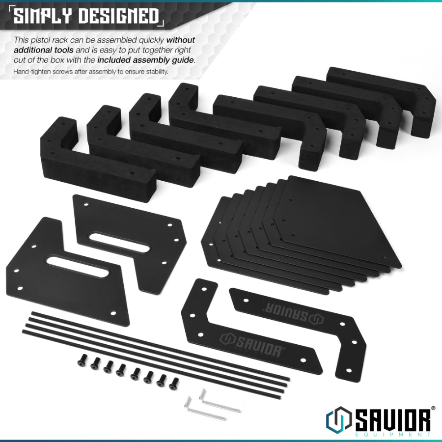 Savior Equipment Pistol Storage Rack