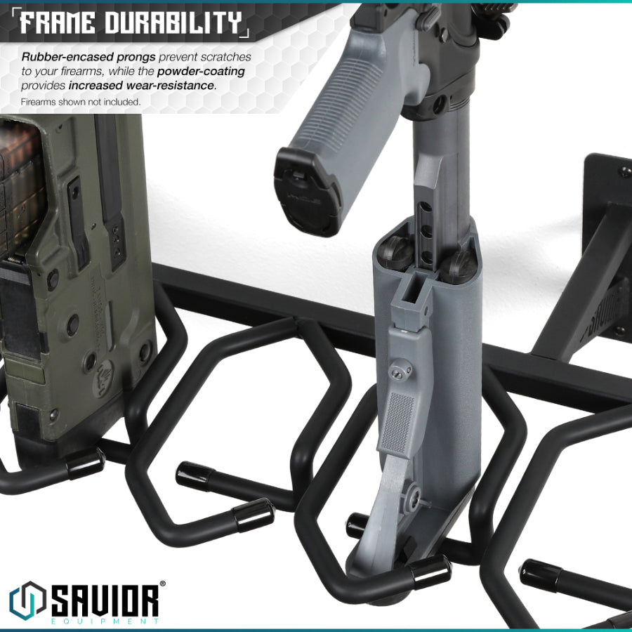 Savior Equipment Wall Mounted Gun Rack