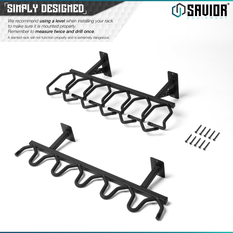Savior Equipment Wall Mounted Gun Rack