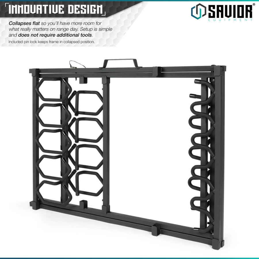 Savior Equipment Collapsible Moble Gun Rack