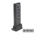 Ruger Magazine with Finger Rest Ruger LCP 380 ACP 7 Round Steel Blue