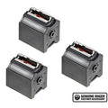 Ruger BX-1 Magazine 10/22, American Rimfire, Precision Rimfire 22 Long Rifle 10 Round Polymer Black Pack of 3