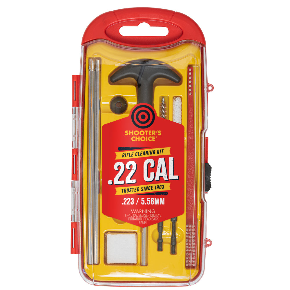 Shooter's Choice .22 Cal Rifle Cleaning Kit
