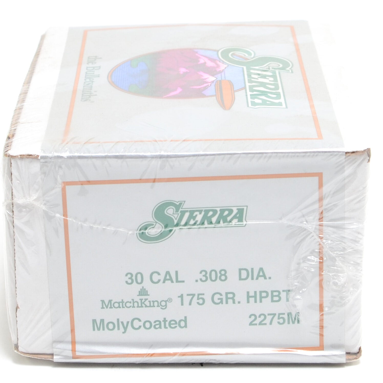 Sierra .308 / 30 175 Grain Hollow Point Boat Tail MatchKing Moly Coated (500)