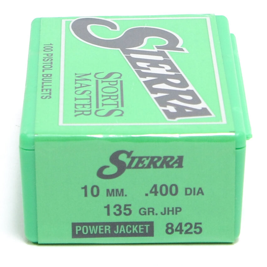Sierra .40 / 10mm 135 Grain Jacketed Hollow Point (100)