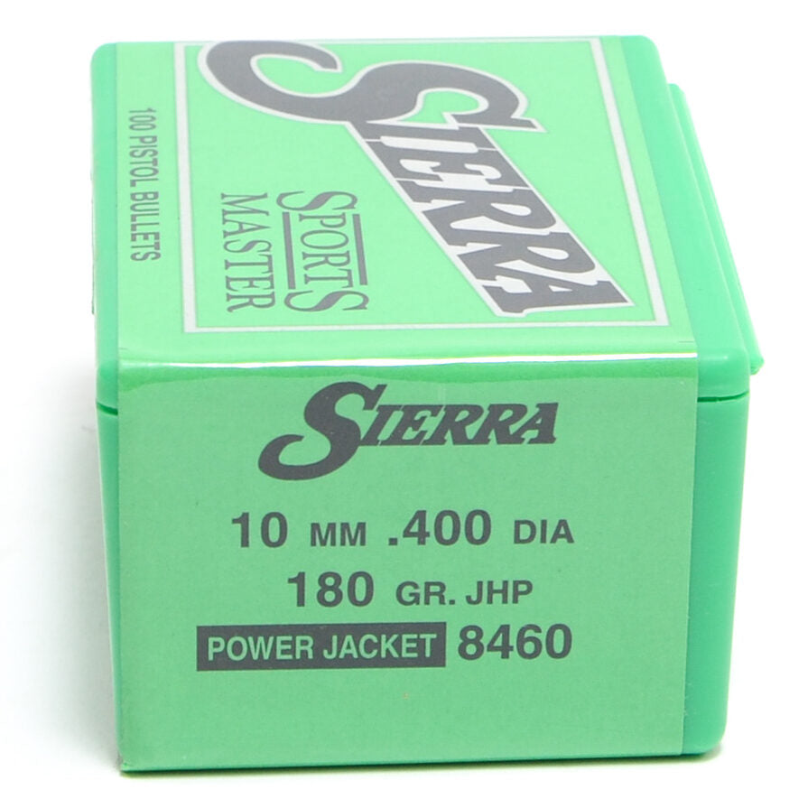Sierra .40 / 10mm 180 Grain Jacketed Hollow Point (100)