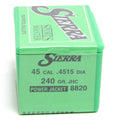 Sierra .4515 / 45 240 Grain Jacketed Hollow Cavity (100)