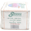 Sierra .308 /30 210 Grain Hollow Point Boat Tail MatchKing (500)