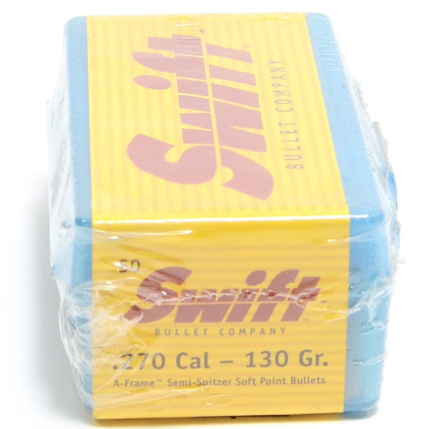 Swift .277 / 270 130 Grain A-Frame Semi-Spitzer (50)
