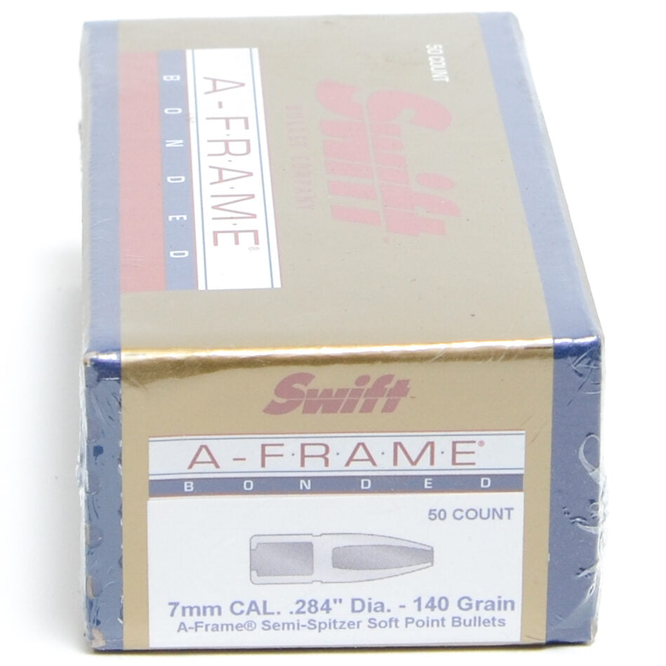 Swift .284 / 7mm 140 Grain A-Frame Semi-Spitzer (50)
