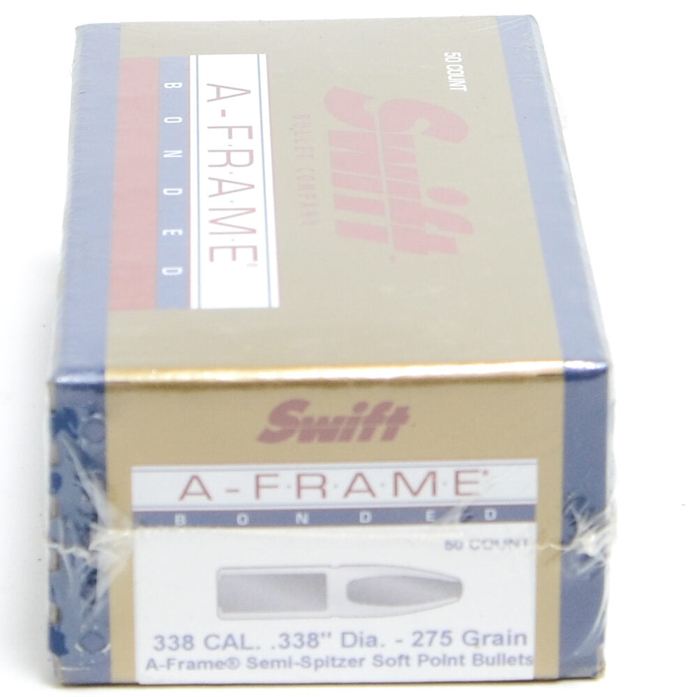 Swift .338 / 338 275 Grain A-Frame Semi-Spitzer (50)