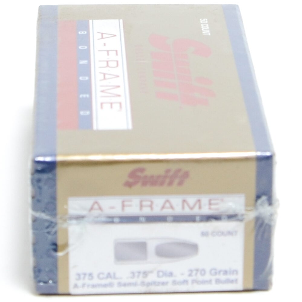 Swift .375 / 36 270 Grain A-Frame Semi-Spitzer (50)