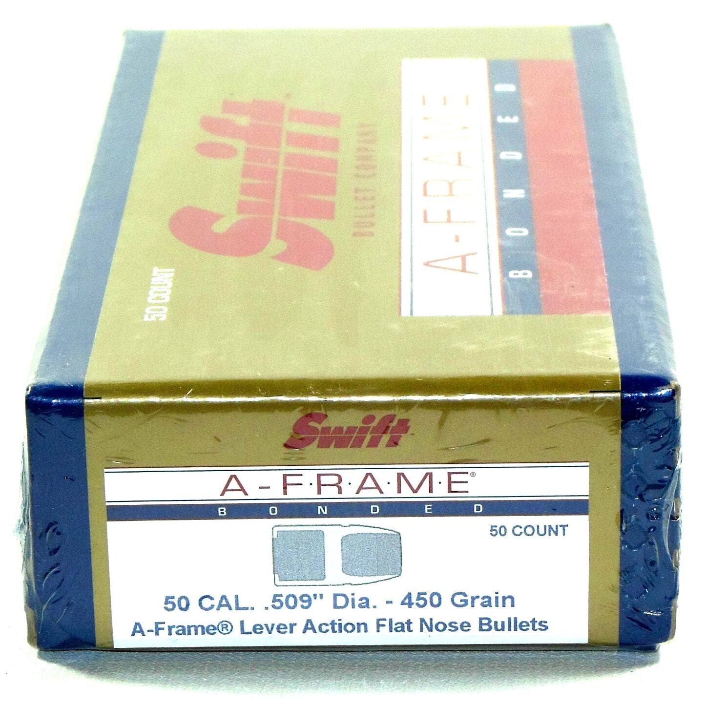 Swift .509 / 50 Alaskan 450 Grain A-Frame Flat Nose (50)