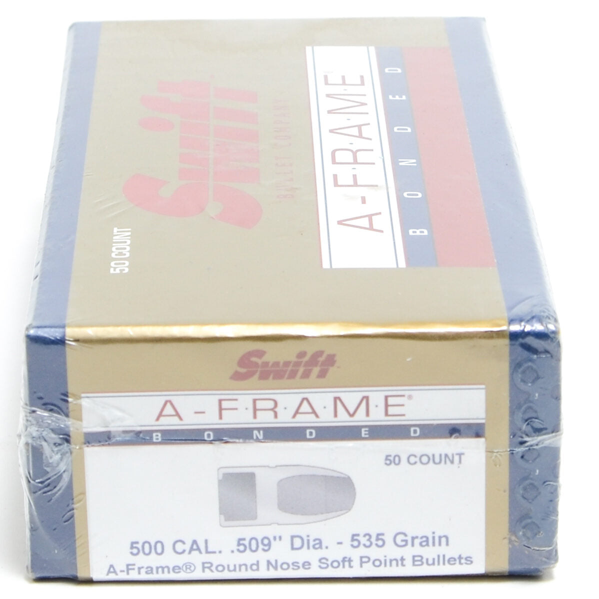 Swift .509 / 500 535 Grain A-Frame Round Nose (50)