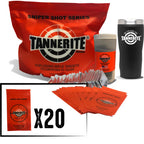 Tannerite 10lb Gift Pack 1/2 Pound Reactive Target Pack of 20 with Free Tumbler