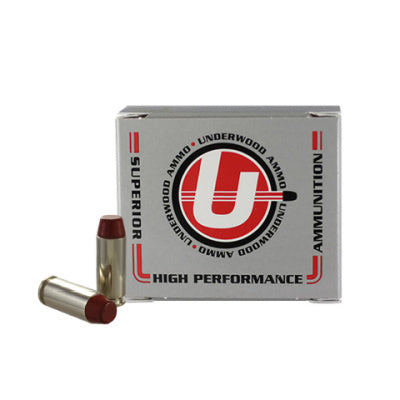 Underwood Ammunition 10mm Auto 200 Grain Hard Cast Flat Nose Box of 20