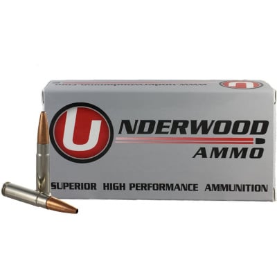 Underwood Ammunition 300 AAC Blackout 115 Grain Lehigh Controlled Chaos Solid Hollow Point Box of 20