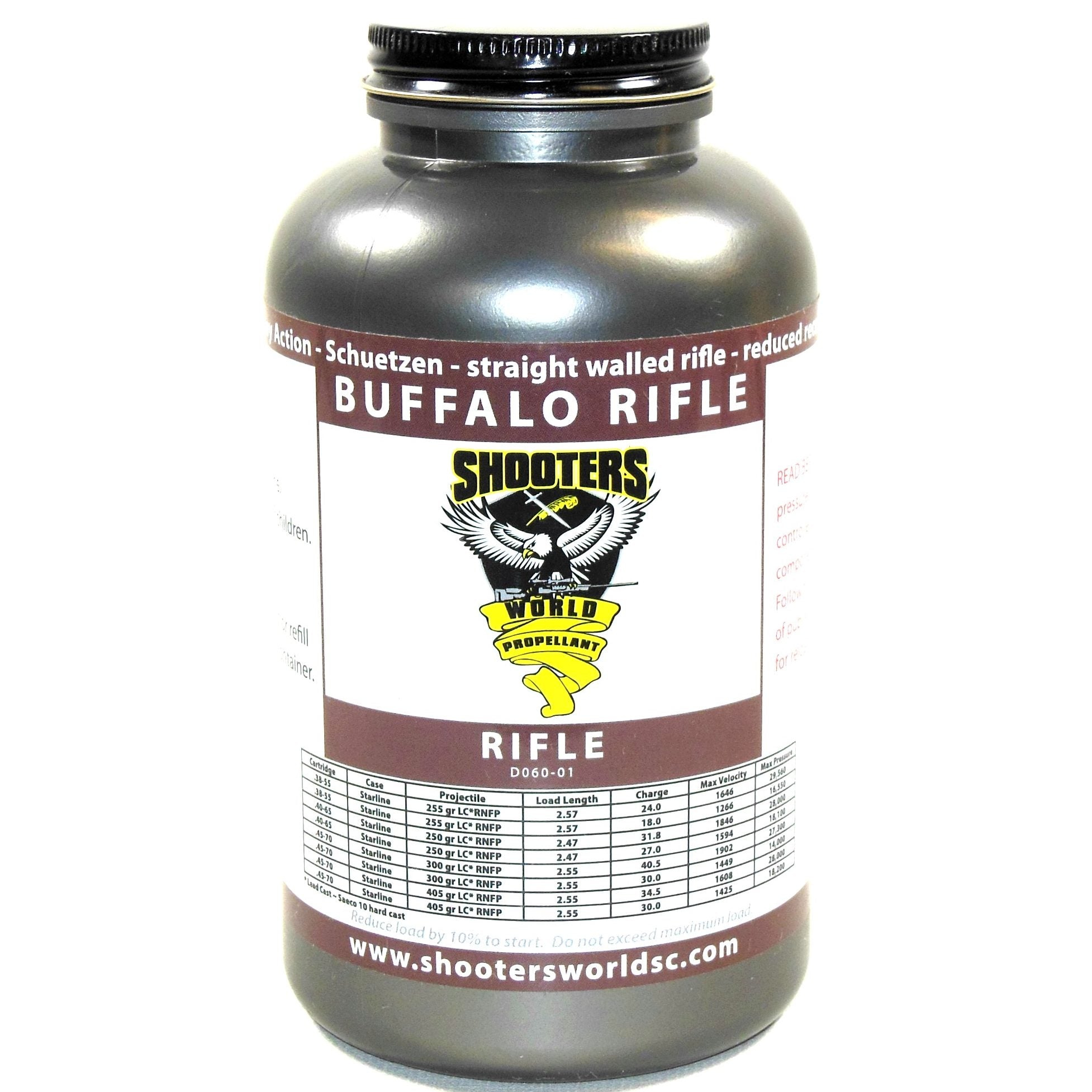 Shooter's World Buffalo Rifle Smokeless Gun Powder
