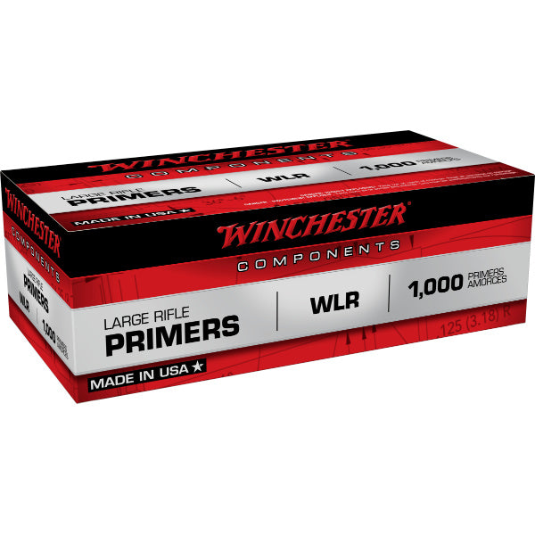 Winchester Large Rifle Primers Box of 1000