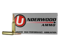 Underwood Ammunition 243 Winchester 85 Grain Lehigh Controlled Chaos Solid Hollow Point Box of 20