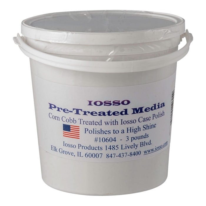Iosso Products Pre-Treated Corn Cob & Case Polish Combo
