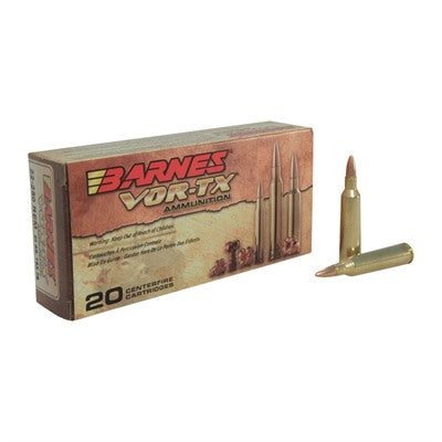 Barnes Ammunition 22-250 Remington 50 Grain Solid Polymer Tip 20 Count