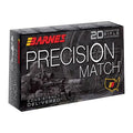Barnes Ammunition 260 Remington 140 Grain Open Tip Match 20 Count