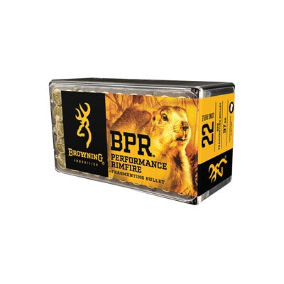 Browning Ammunition 22 Long Rifle 37 Grain Frangible 50 Count