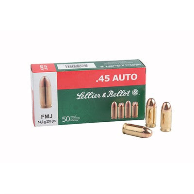 Sellier & Bellot Ammunition 38 Special 158 Grain Full Metal Jacket 50 Count