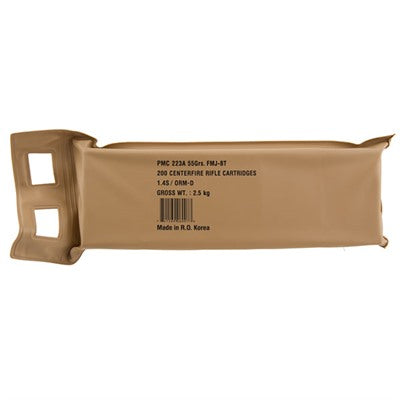 PMC Ammunition 223 Remington 55 Grain Full Metal Jacket 200 Count