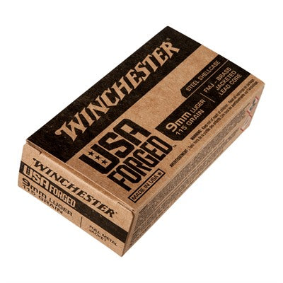 Winchester Ammunition 9mm Luger 115 Grain Full Metal Jacket 50 Count