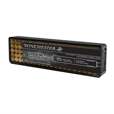 Winchester Ammunition 22 Long Rifle 40 Grain Hollow Point 100 Count