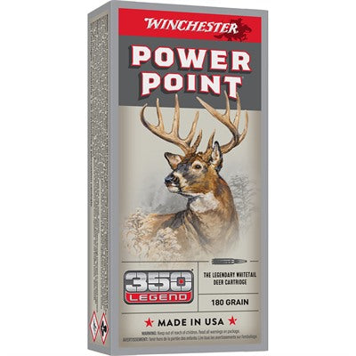 Winchester Ammunition 350 Legend 180 Grain Jacketed Soft Point 20 Count
