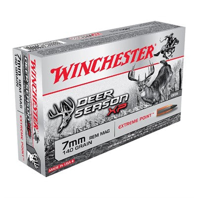 Winchester Ammunition 7mm Remington Magnum 140 Grain Polymer Tip 20 Count