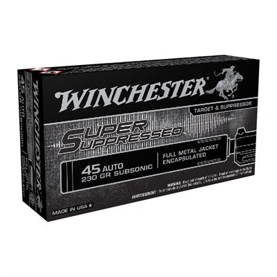 Winchester Ammunition 45 ACP 230 Grain Full Metal Jacket 50 Count