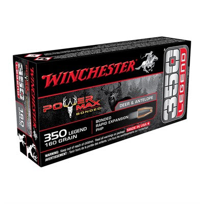 Winchester Ammunition 350 Legend 160 Grain Bonded Hollow Point 20 Count
