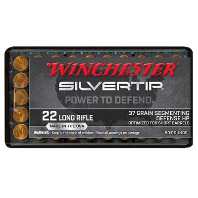 Winchester Ammunition 22 Long Rifle 37 Grain Fragmenting Hollow Point 50 Count