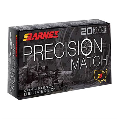 Barnes Ammunition 6.5 Grendel 120 Grain Open Tip Match 20 Count