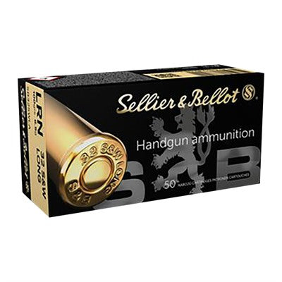 Sellier & Bellot Ammunition 32 S&W Long 100 Grain Lead Wad Cutter 50 Count