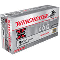 Winchester Ammunition 9mm Luger 124 Grain Full Metal Jacket 50 Count