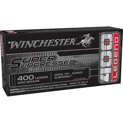 Winchester Ammunition 400 Legend 300 Grain Full Metal Jacket 20 Count