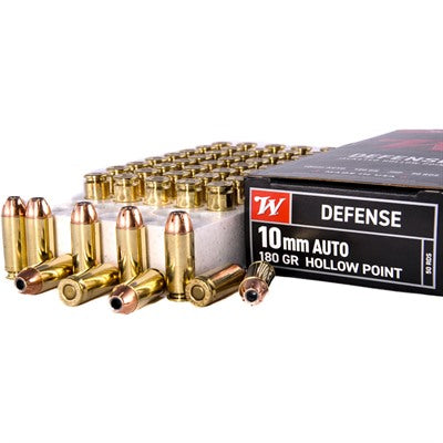 Winchester Ammunition 10mm Auto 150 Grain Jacketed Hollow Point 50 Count