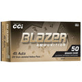 CCI Ammunition 45 ACP 230 Grain Jacketed Hollow Point 50 Count