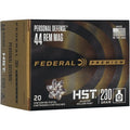 Federal Ammunition 44 Remington Magnum 230 Grain Jacketed Hollow Point 20 Count