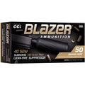 CCI Ammunition 40 S&W 180 Grain Total Metal Jacket 50 Count
