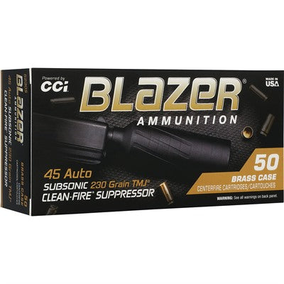 CCI Ammunition 45 ACP 230 Grain Total Metal Jacket 50 Count