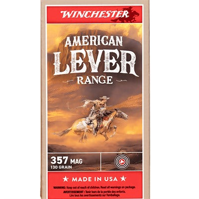 Winchester Ammunition 357 Magnum 130 Grain Full Metal Jacket 50 Count
