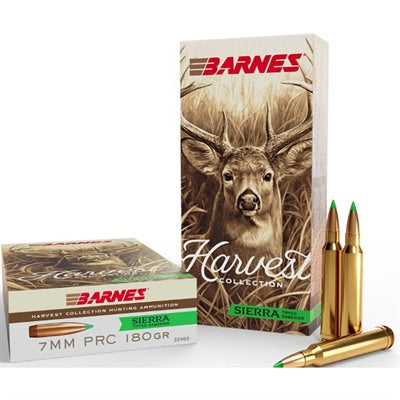 Barnes Ammunition 7mm PRC 180 Grain Polymer Tip 20 Count