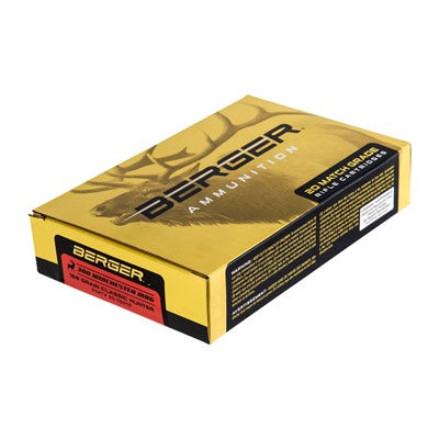 Berger Ammunition 300 Winchester Magnum 168 Grain Boat Tail Hollow Point 20 Count